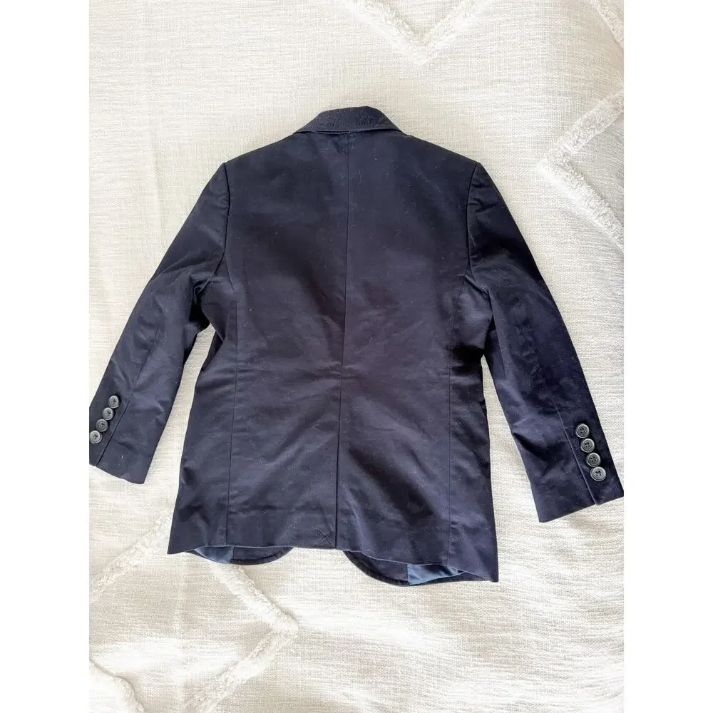 Crewcuts Factory‎ | NWT Boys' Thompson Flex Chino Suit Jacket Dark Pacific | 4-5